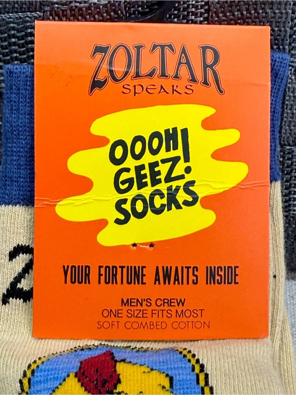 Zoltar Speaks - Men’s Crew Socks - NWT